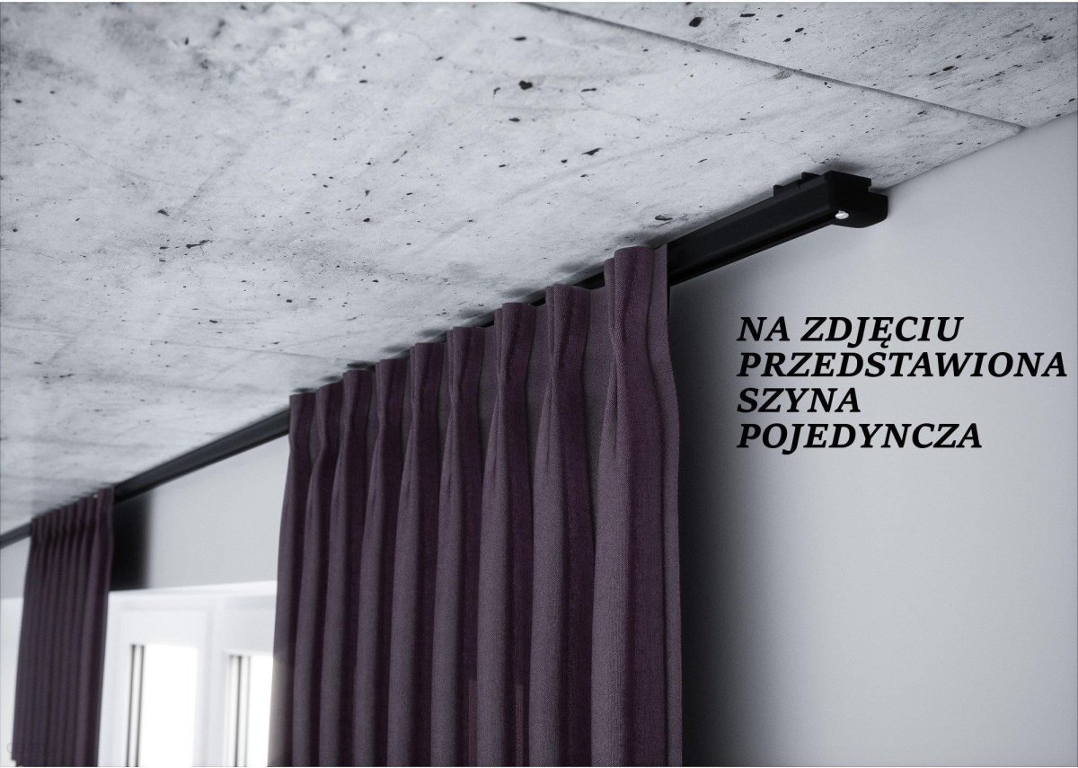 Карниз для штор настенный скрытый