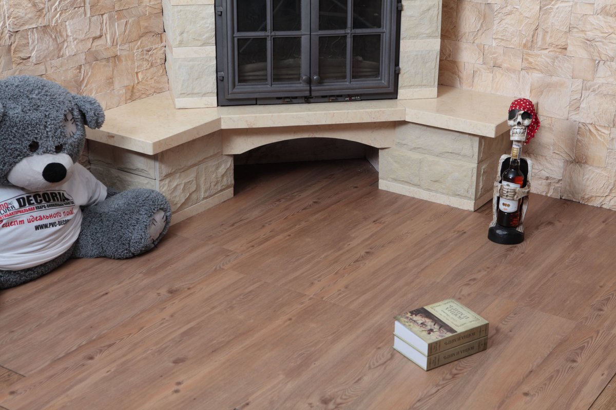 Кварц виниловый ламинат в санузел