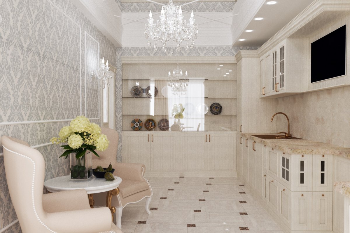 Кухни тренд 2021 Неоклассика