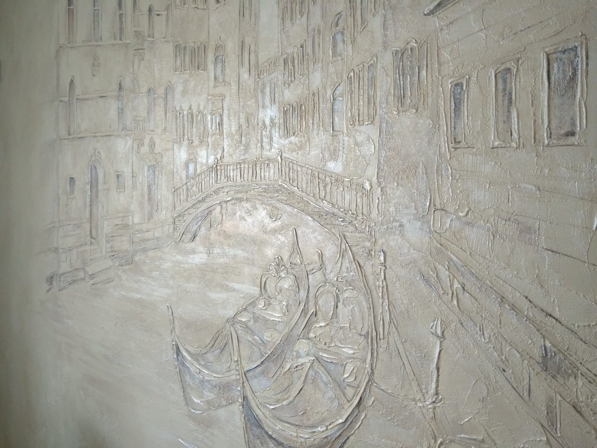 Фактурная штукатурка для стен