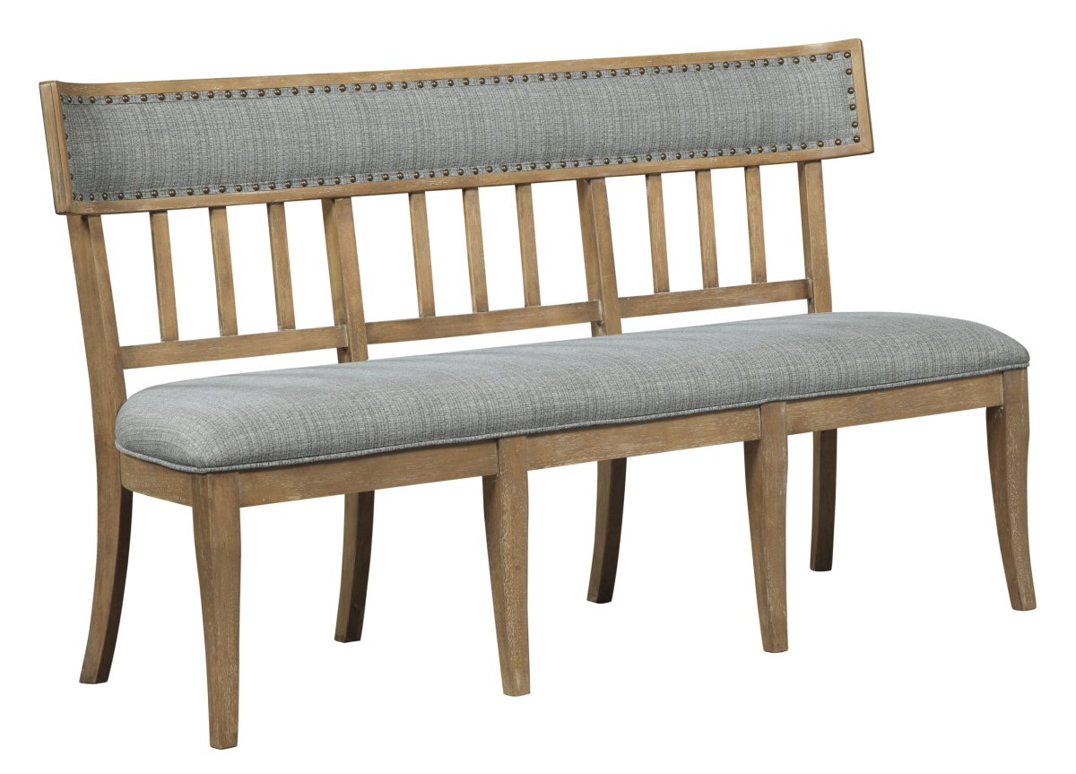 Скамейка для кухни со спинкой