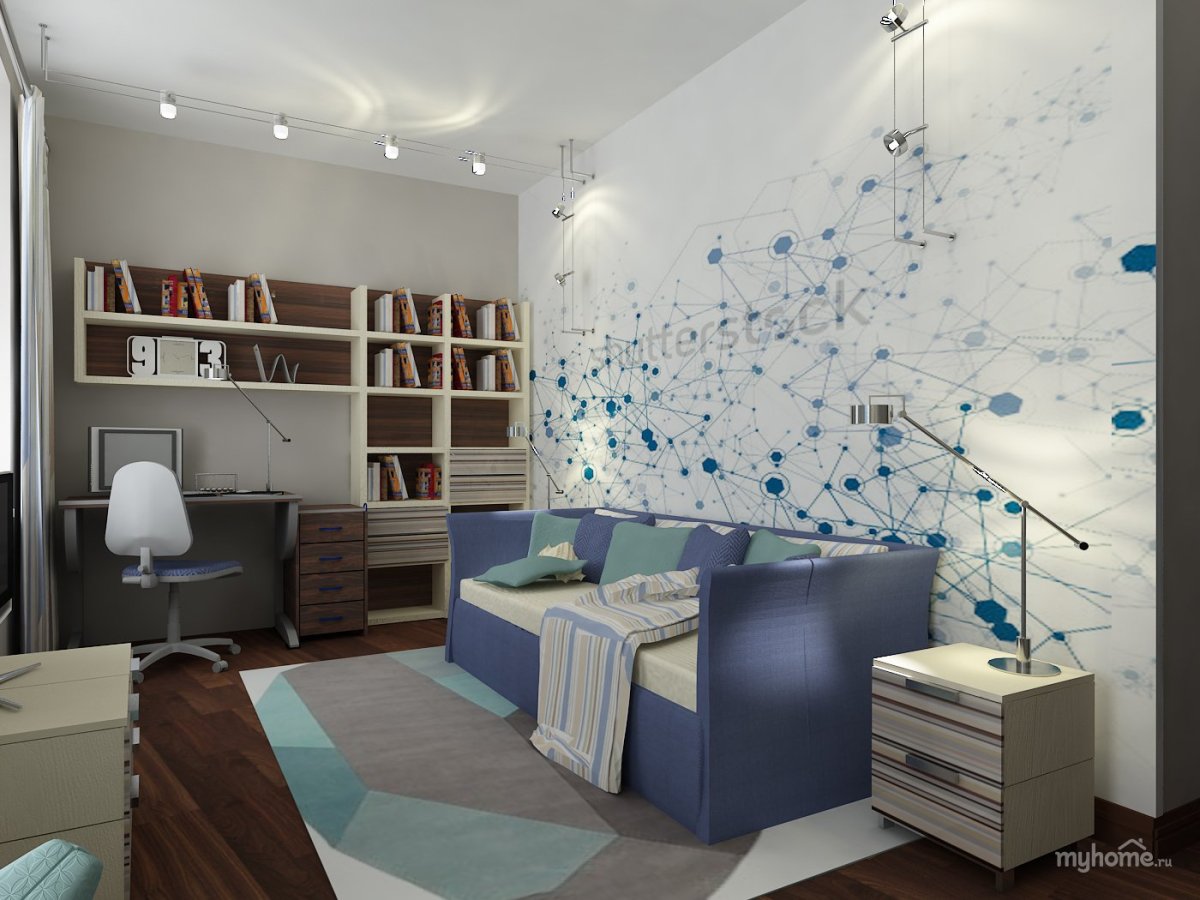 Люстра в подростковую комнату для мальчиков