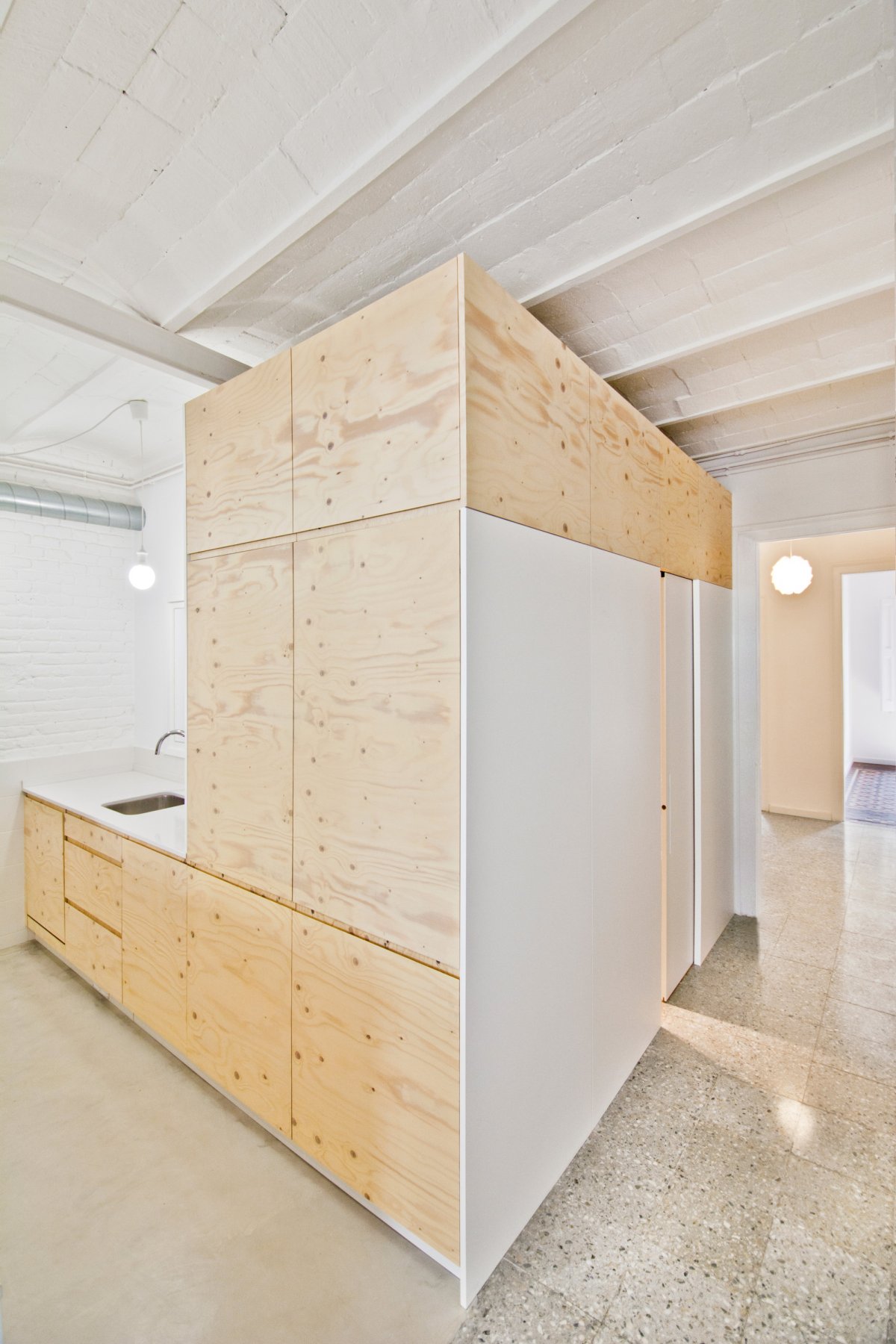 Фанера в интерьере