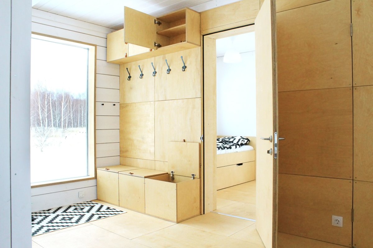 Отделка фанерой