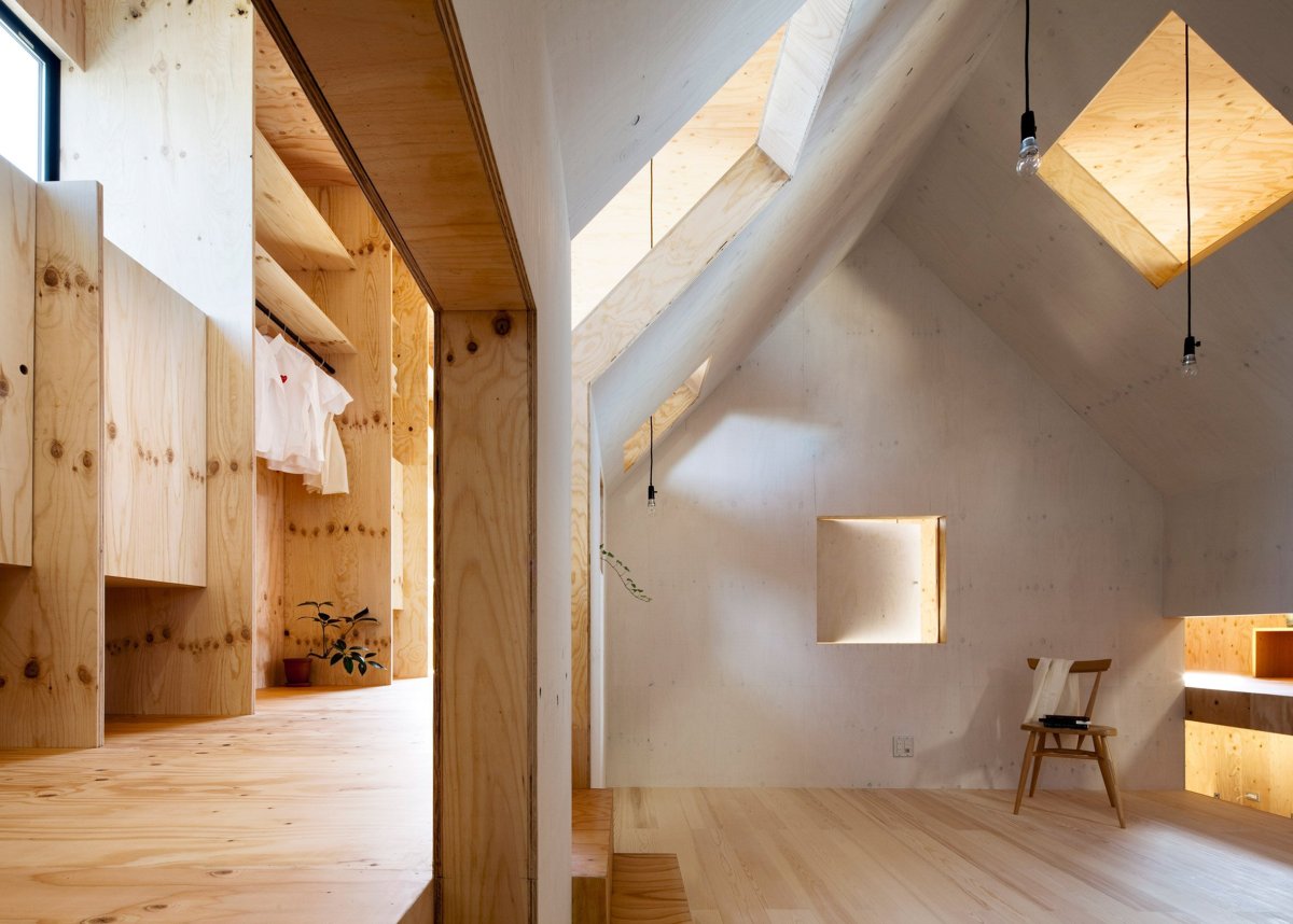 Отделка фанерой в интерьере