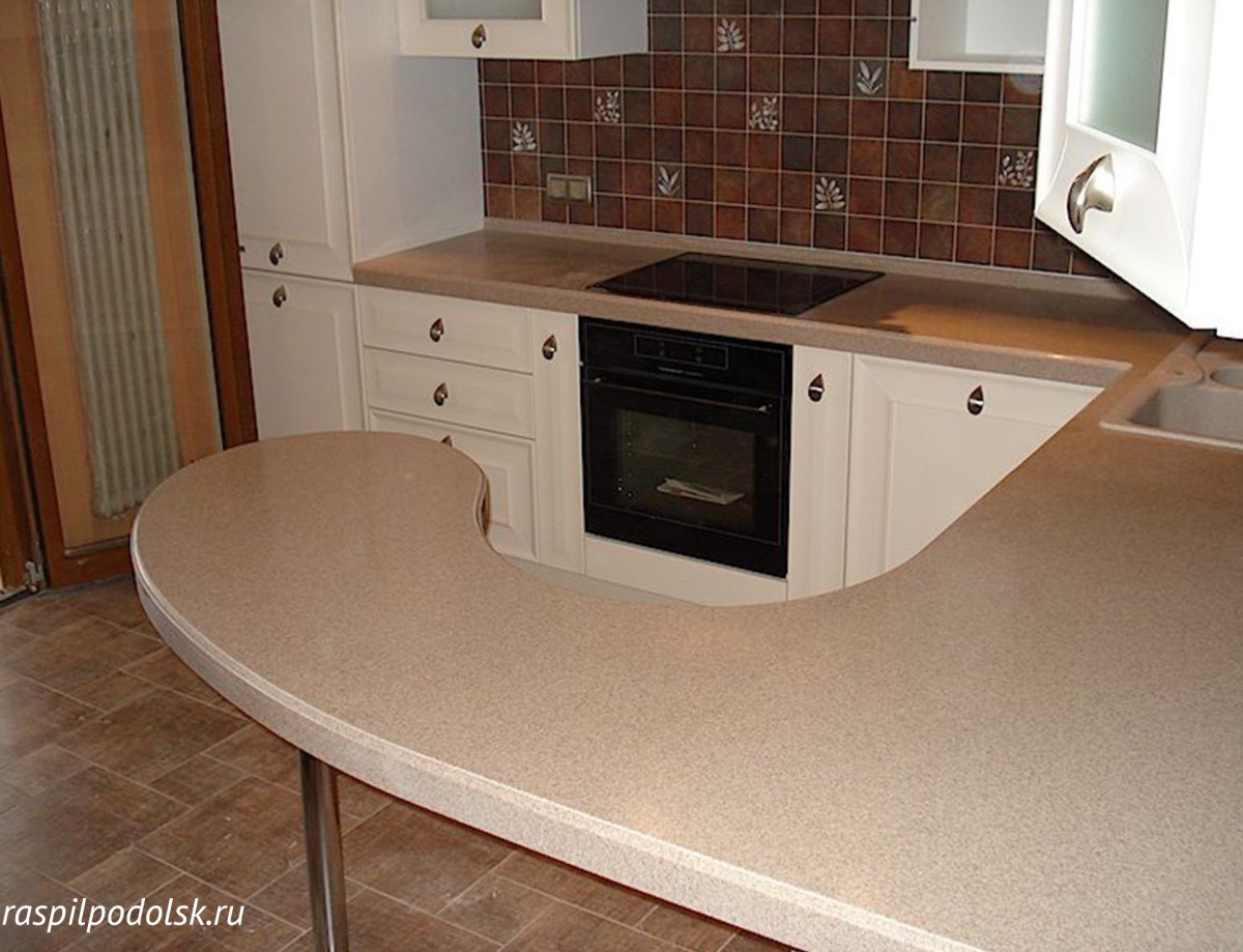 Радиусная столешница