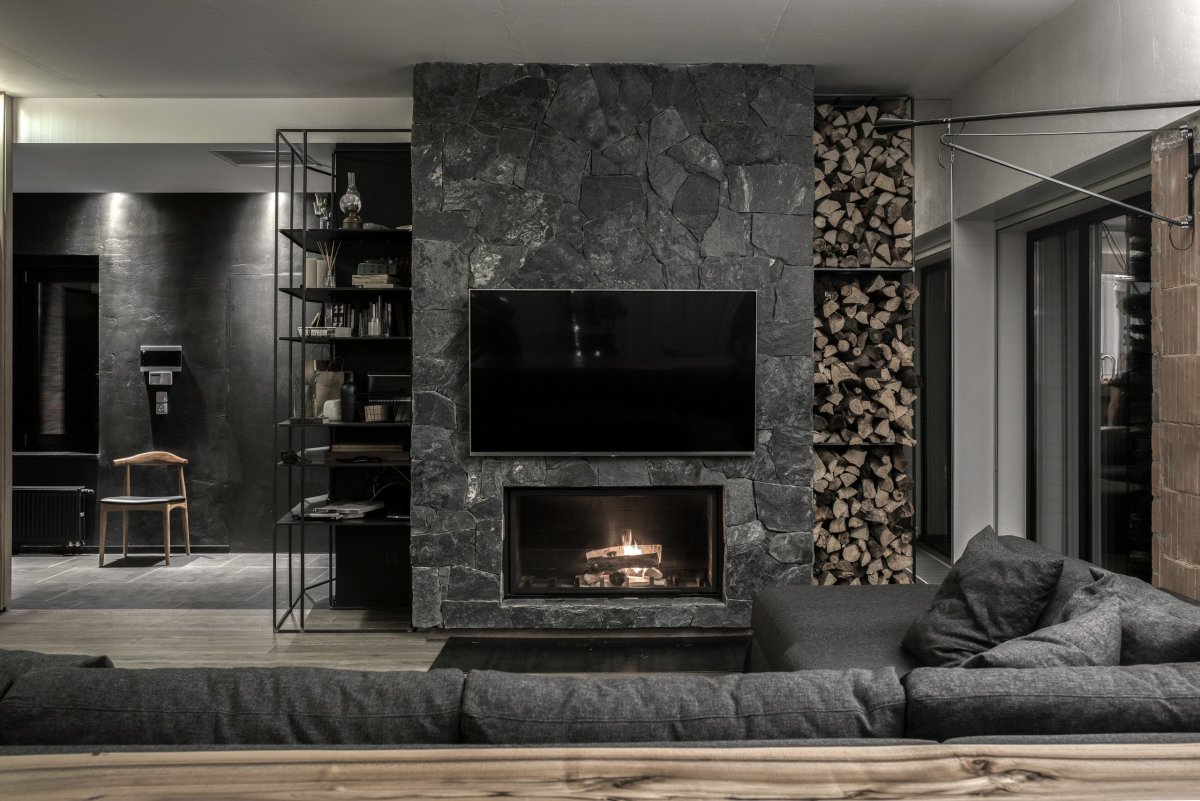 Плитка гипсовая Монтебелло белый интерьер