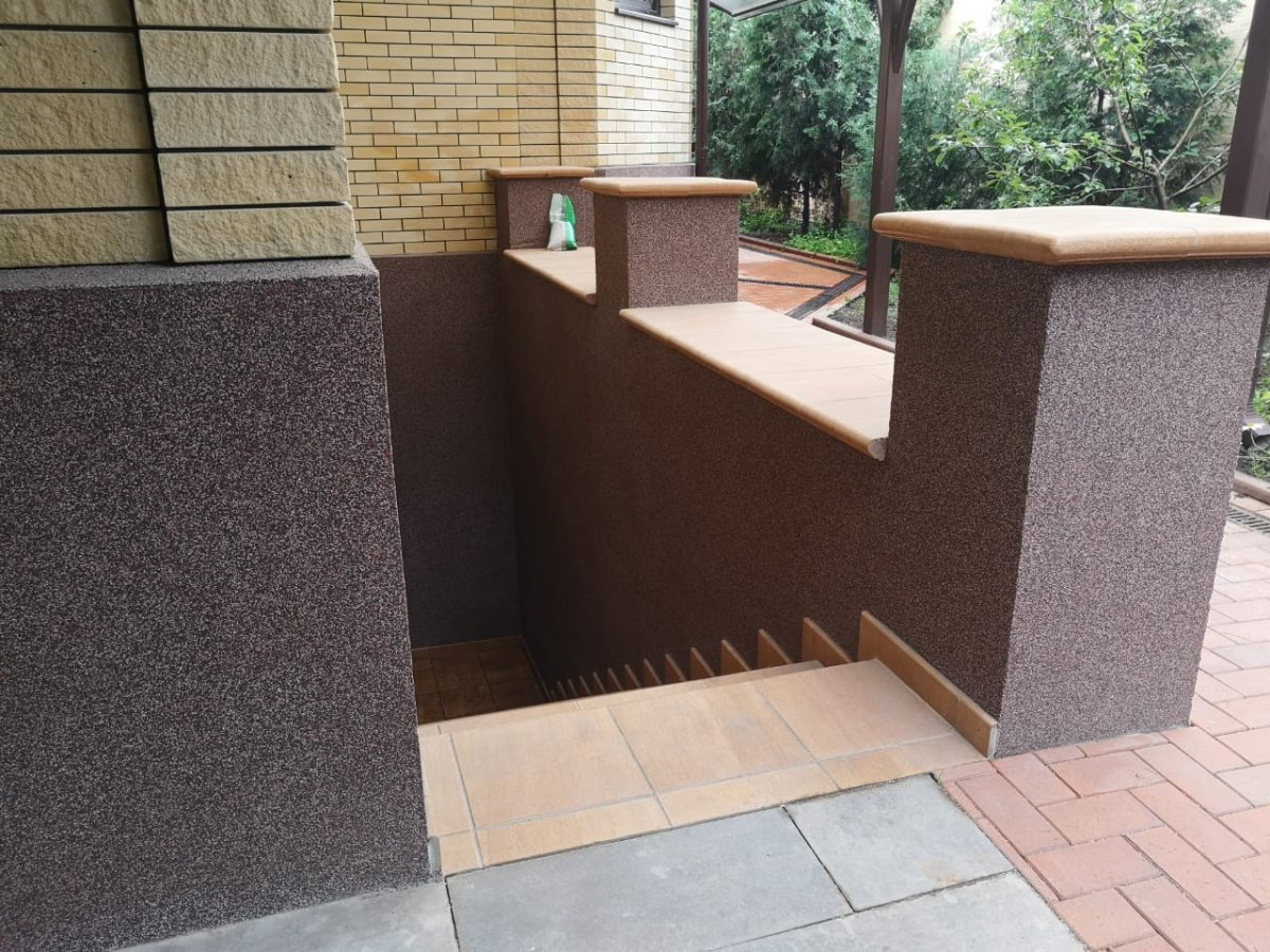 Штукатурка цоколя