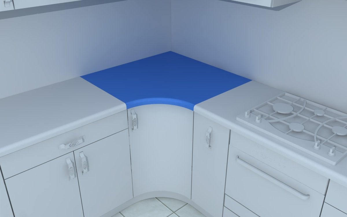 Столешница для кухни без стыков