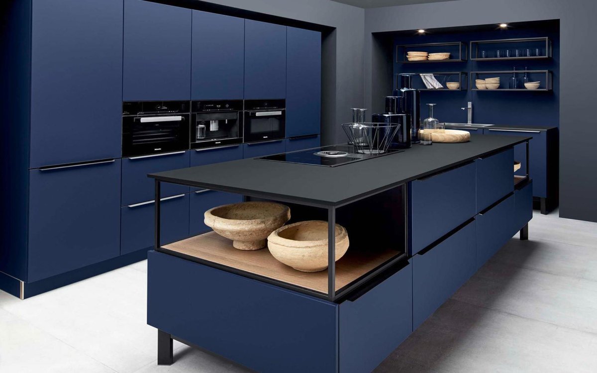 Кухня Феникс черная