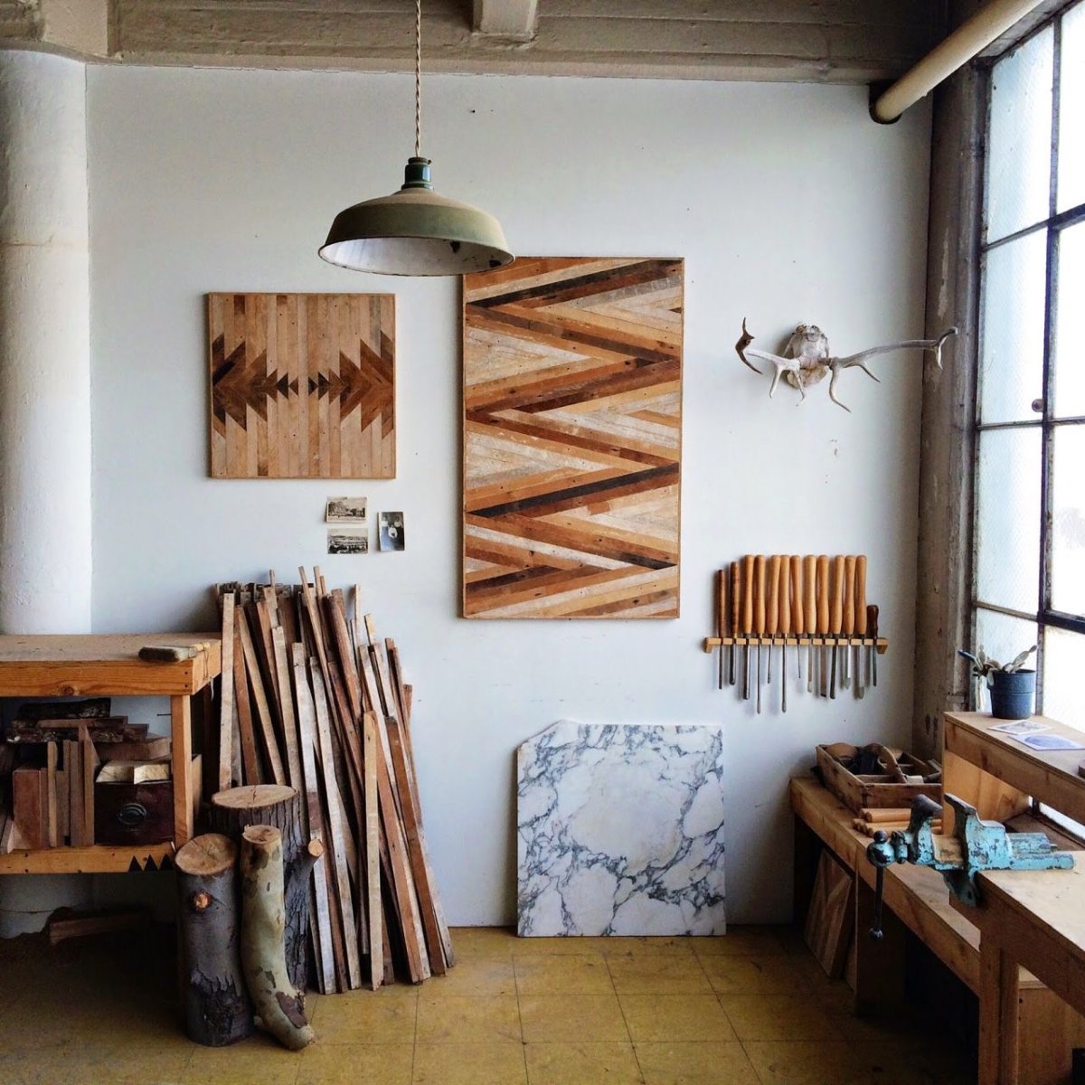 Деревянный декор в интерьере