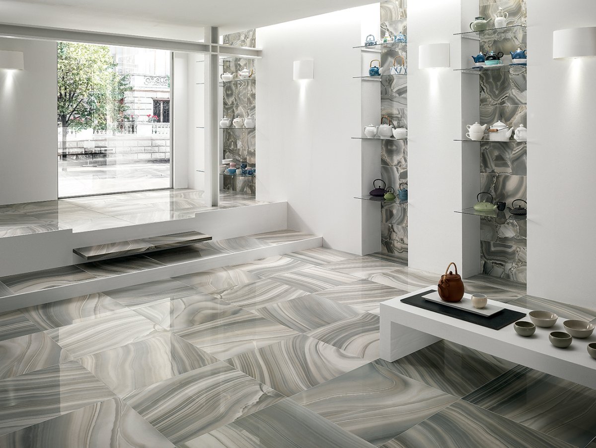 Мрамор Arabescato elegante