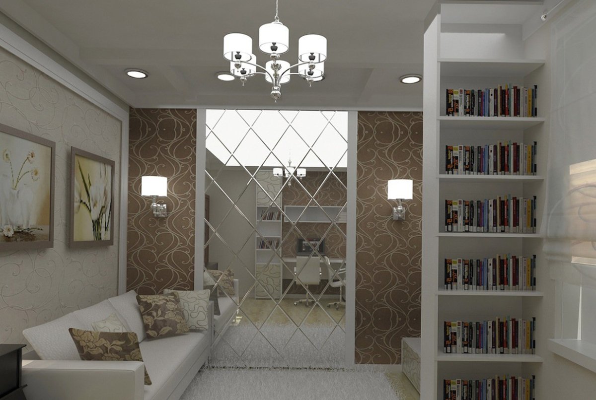 Зрительное увеличение пространства комнаты