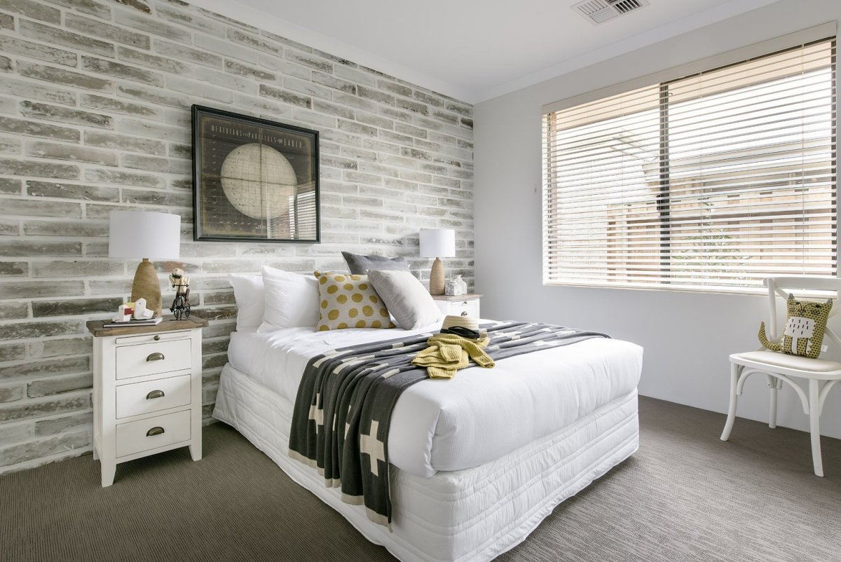 Белый кирпич в интерьере