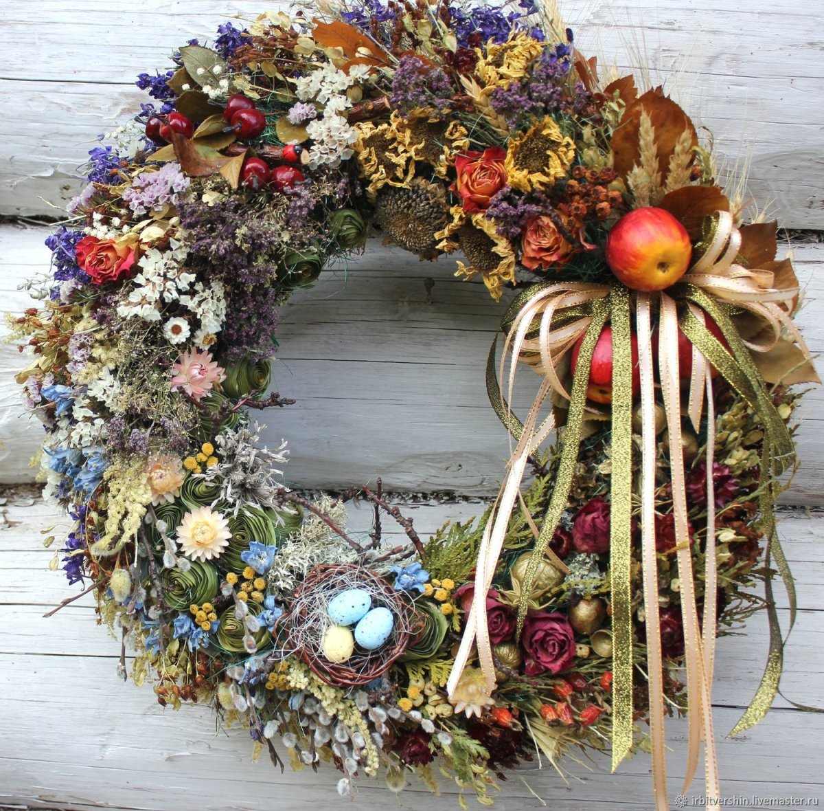 Сухоцветы на кухне