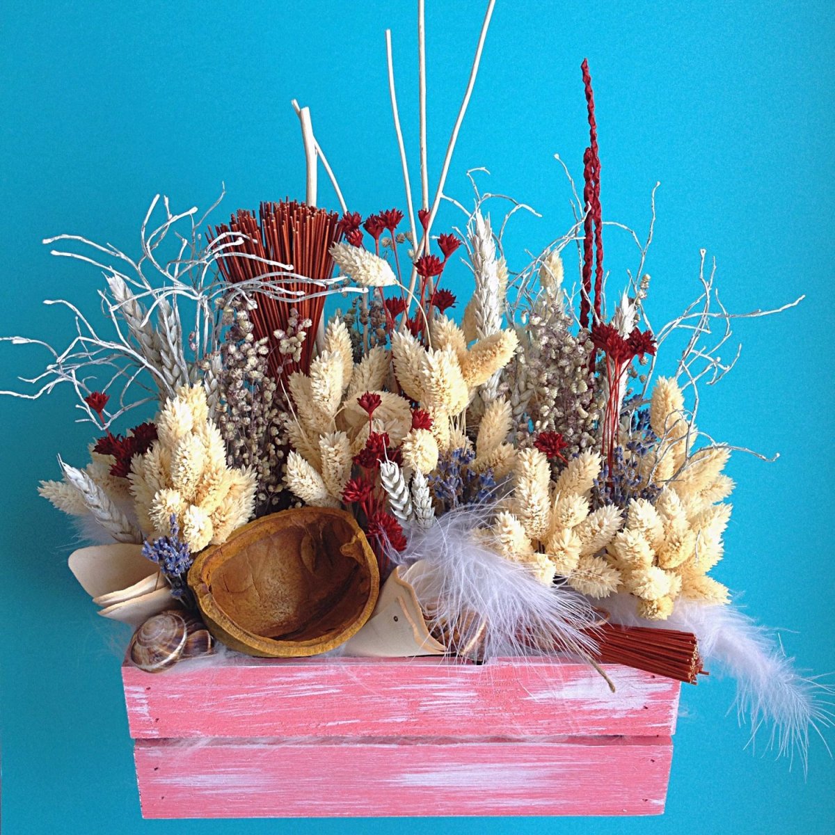 Композиции из сухоцветов