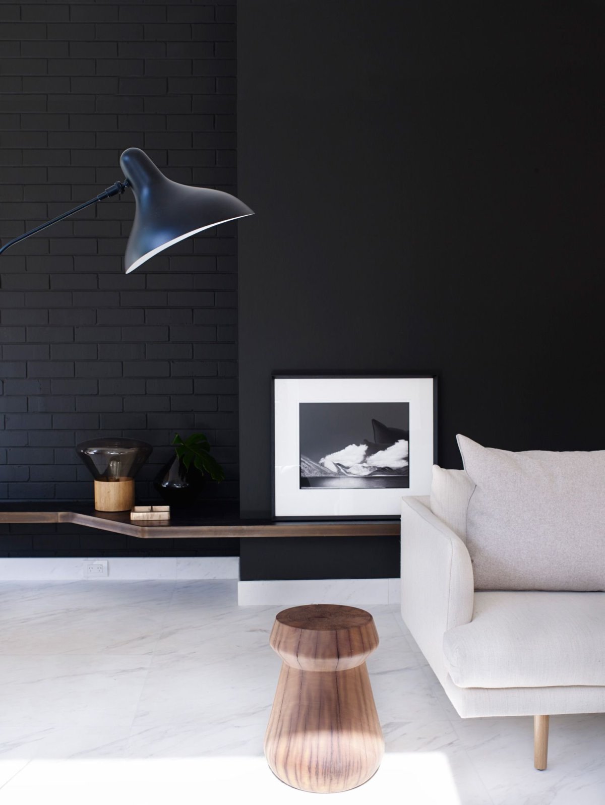 Темно серая краска для стен