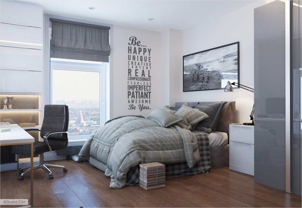 Планировка спальни подростка