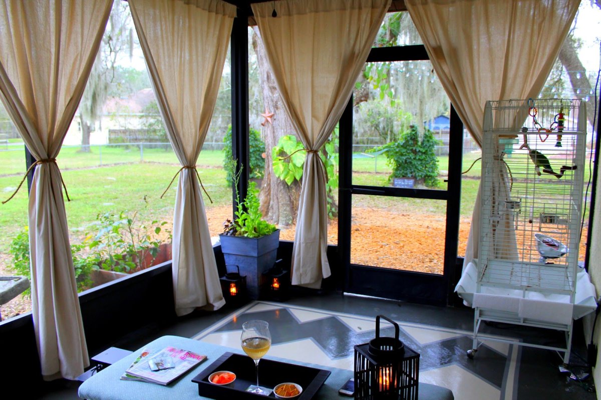 Шторы в беседку