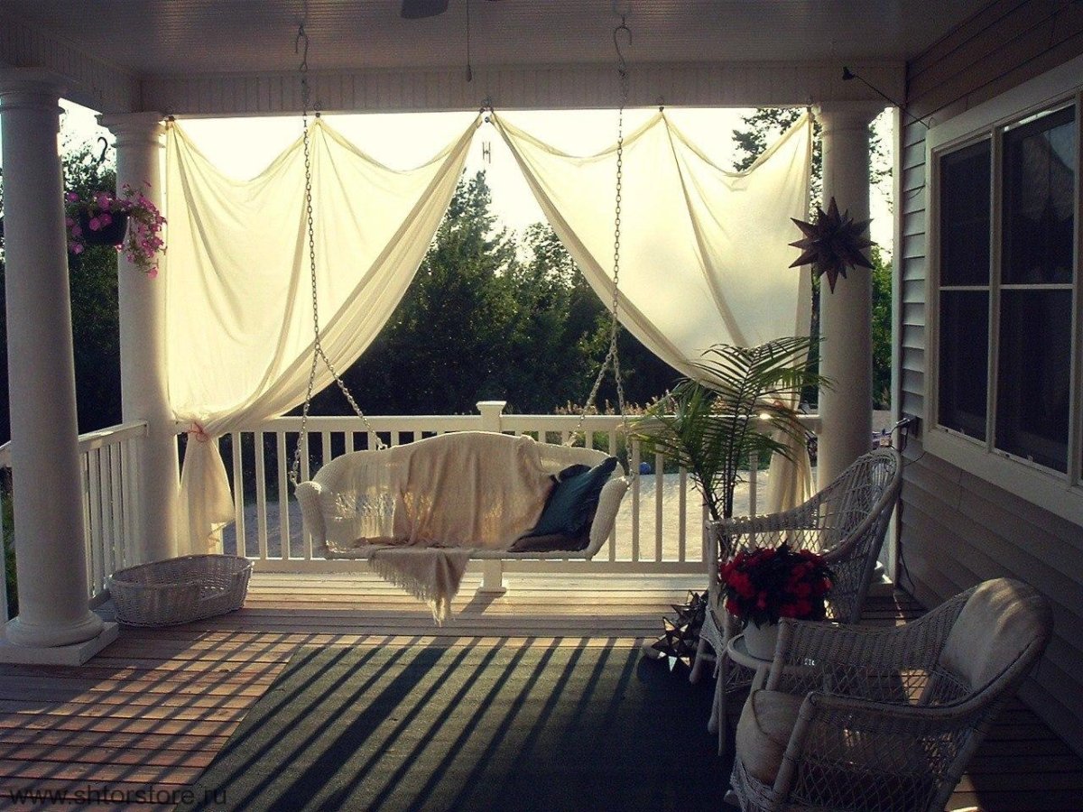Шторы в беседку