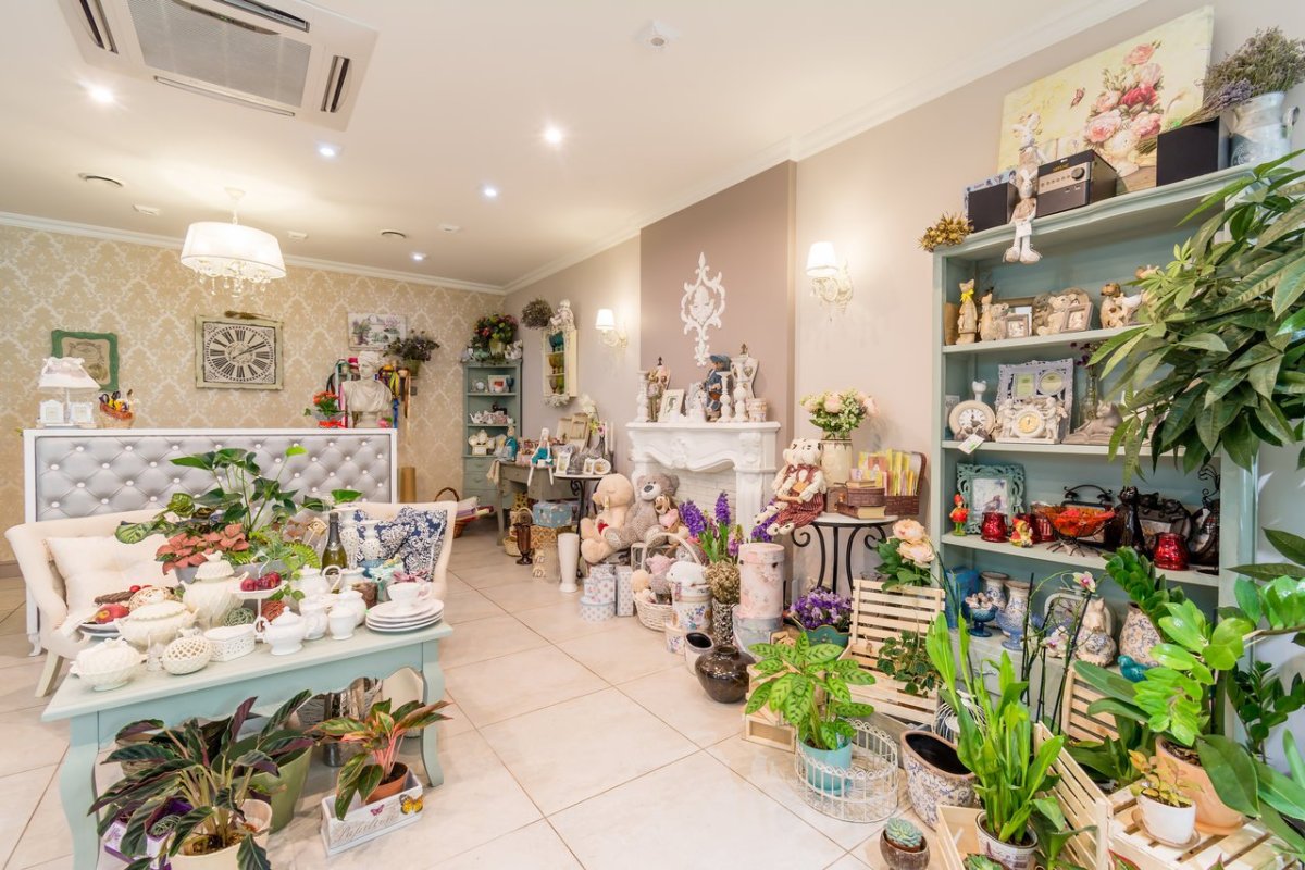 Интерьер цветочного магазина