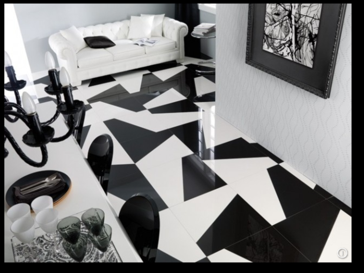 Керамогранит под мрамор negro Marquina