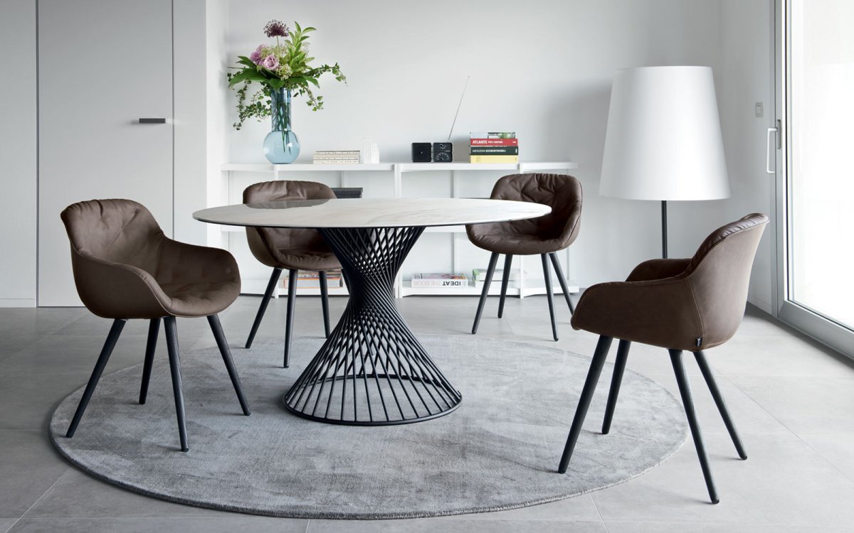 Стулья Eames DSW темно серый в интерьере