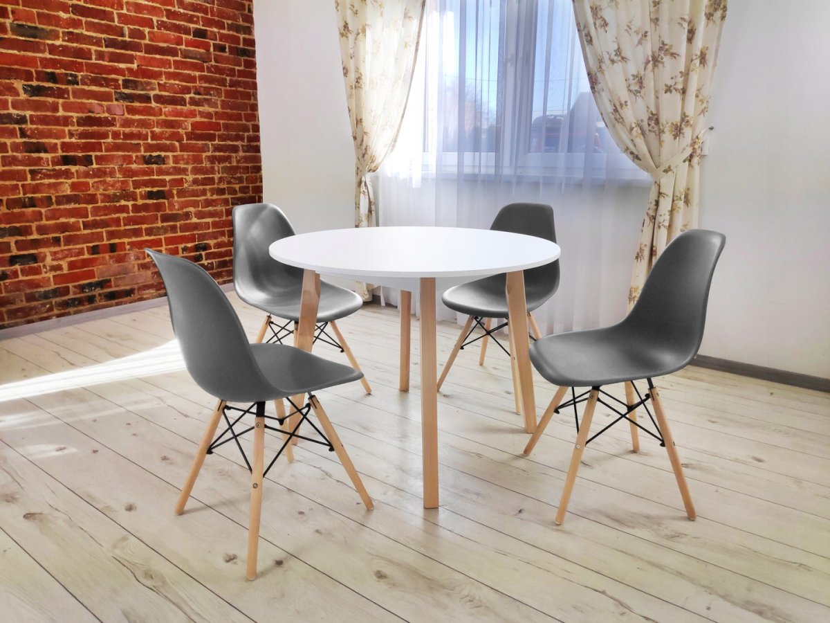 Стул Скандинавский Eames DSW белый