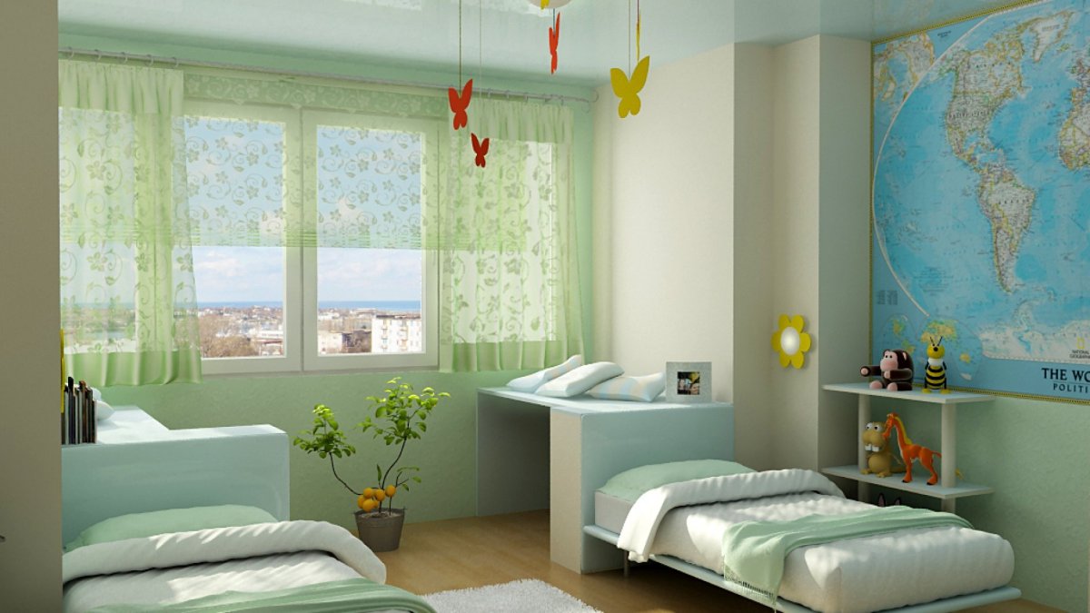 Декор для детской комнаты мальчик и девочка