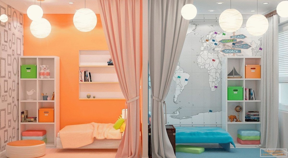 Комната для разнополых детей