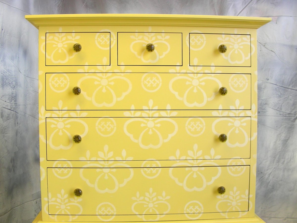 Комоды желтые дизайнерские