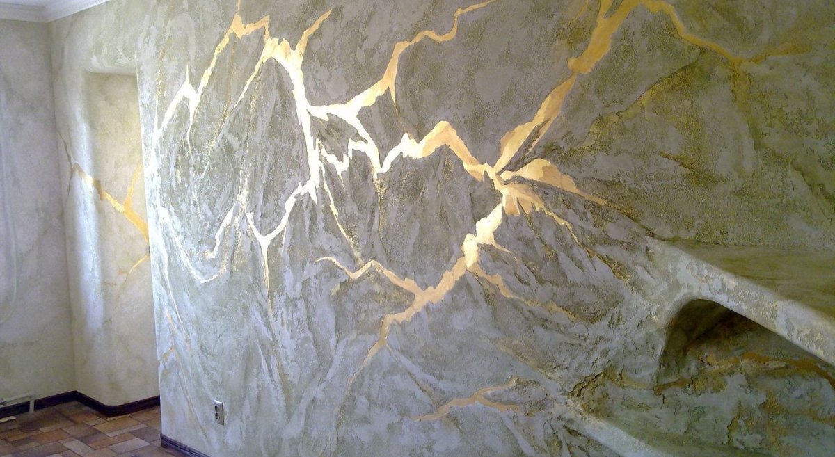 Декоративная штукатурка для внутренней отделки стен