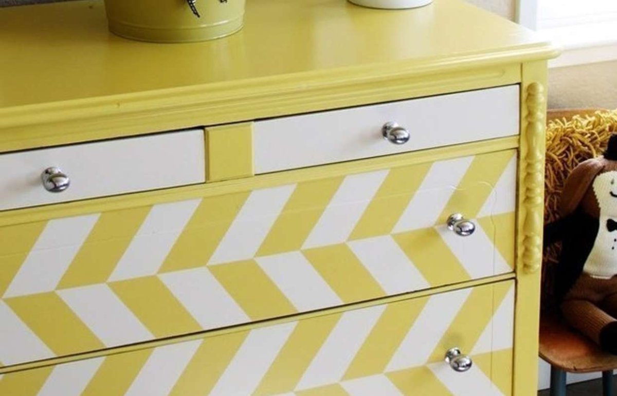 Перекраска тумбы