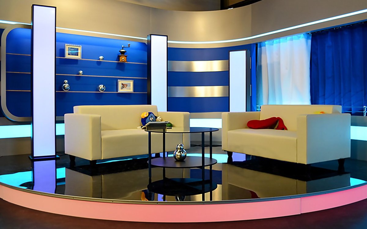 Интерьер телестудии