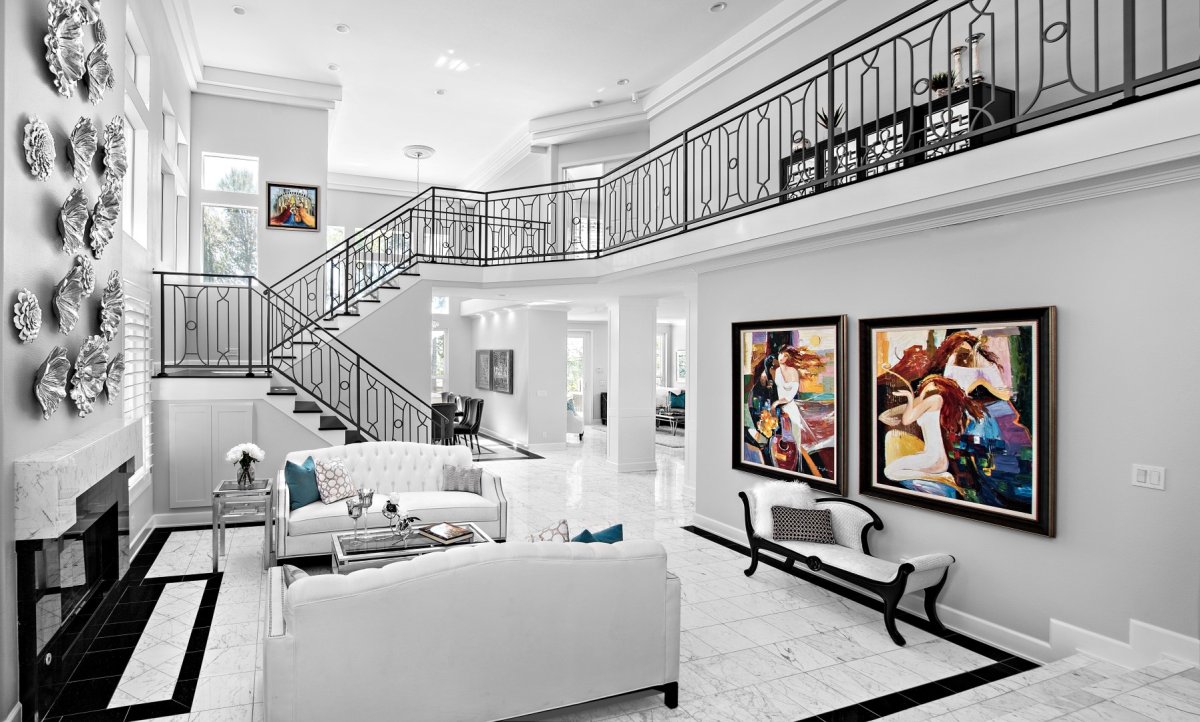 Дизайн интерьера галереи