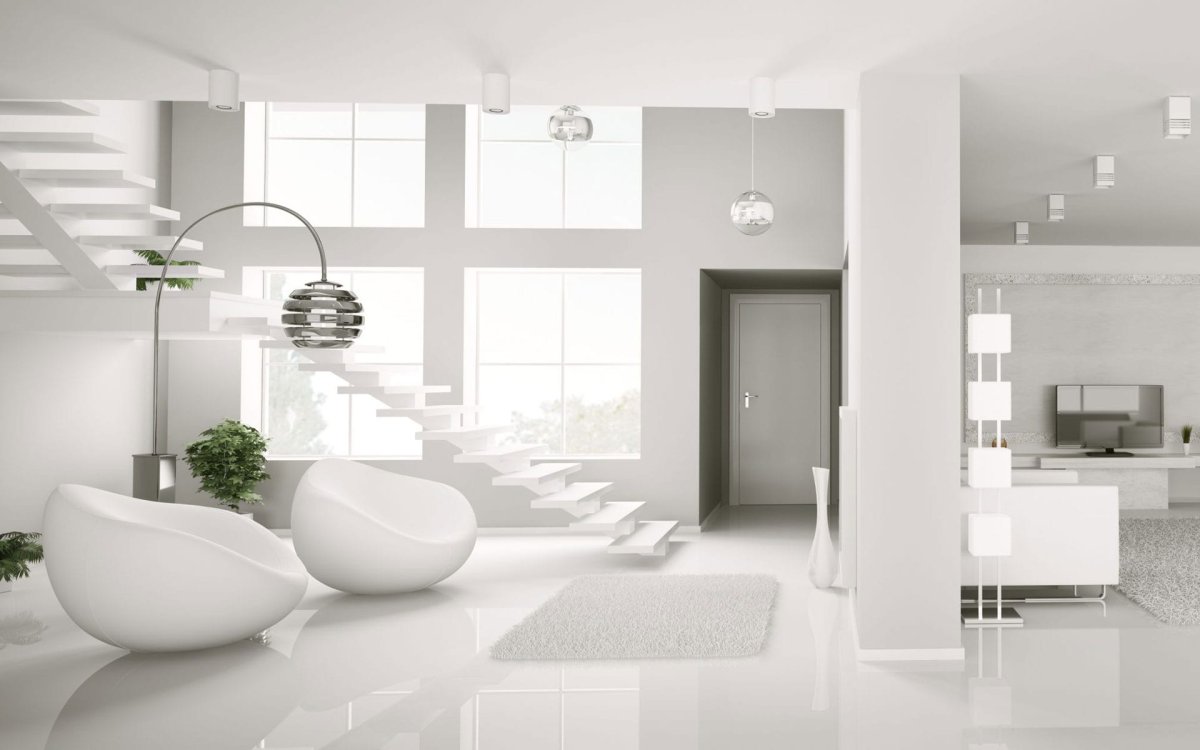 Серый фон квартира