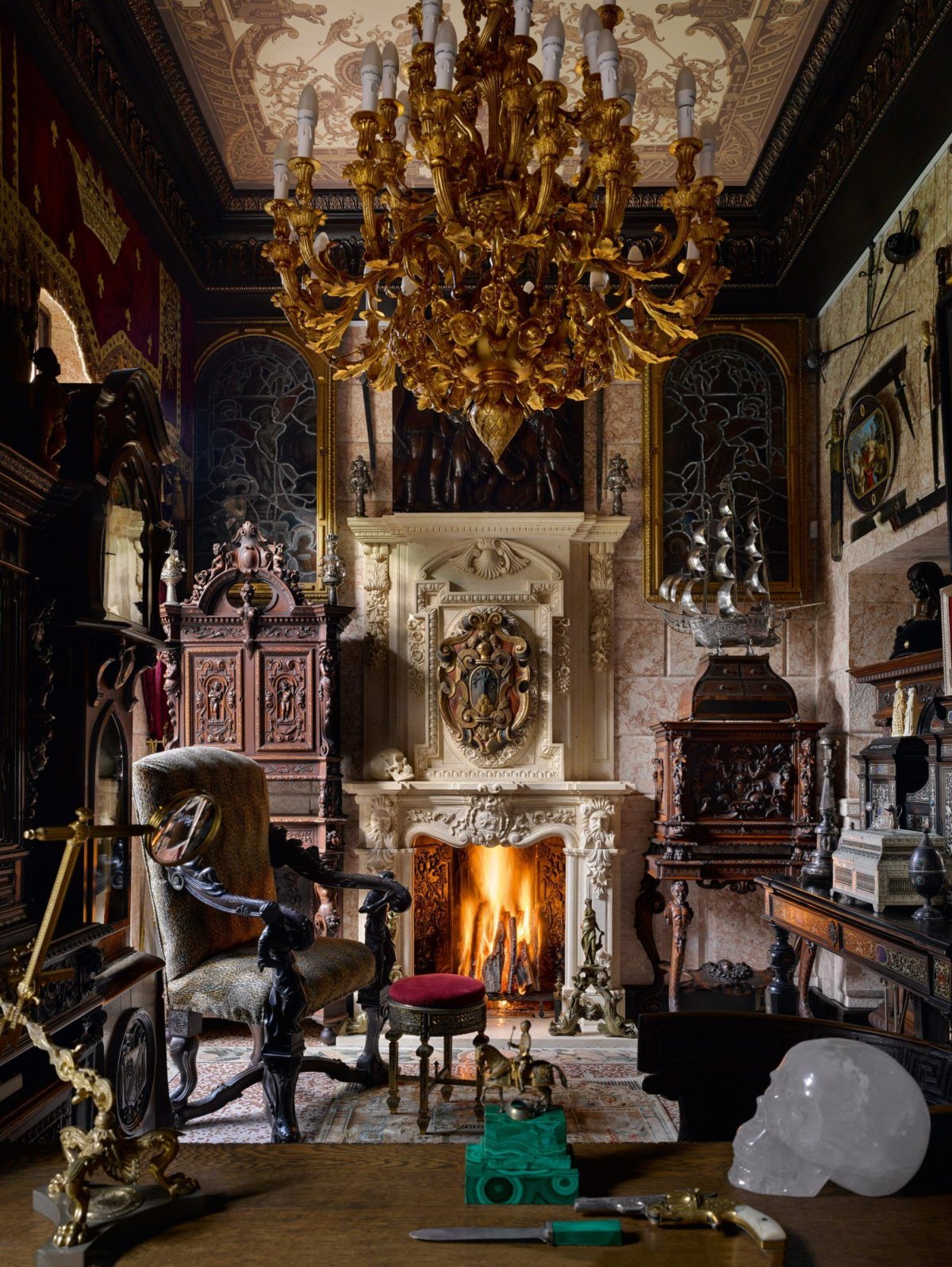 Петерис Васкс “интерьер замка”