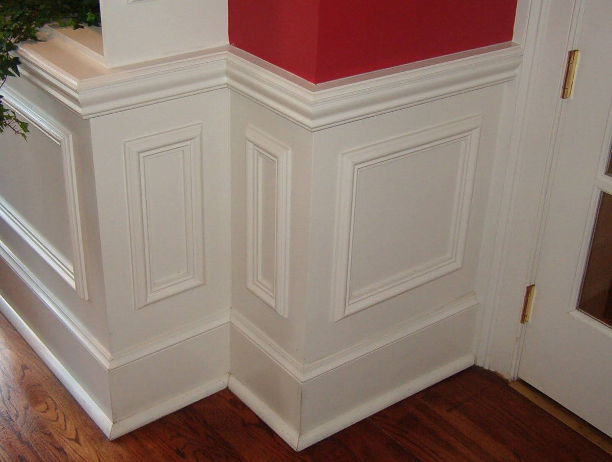 Оконный штапик вместо плинтуса