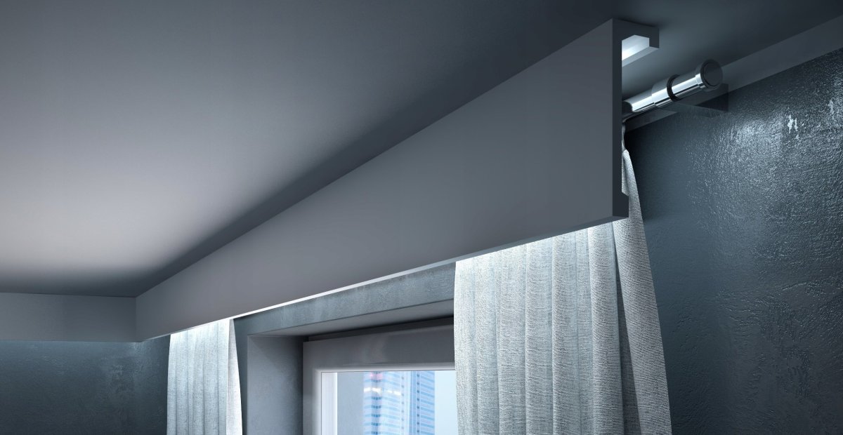 Спальня с неоновой подсветкой