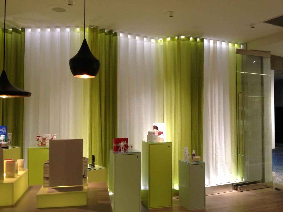 Светодиодная подсветка штор