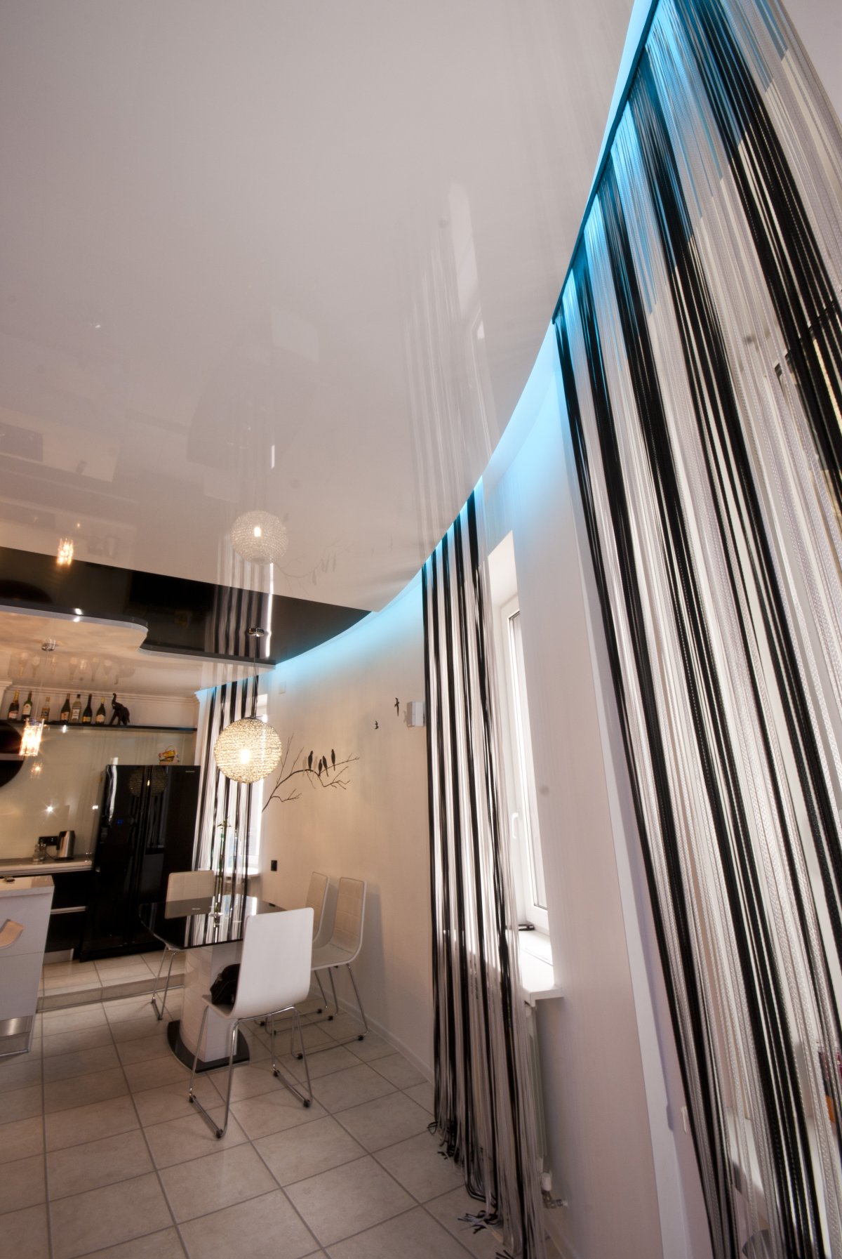 Подсветка штор