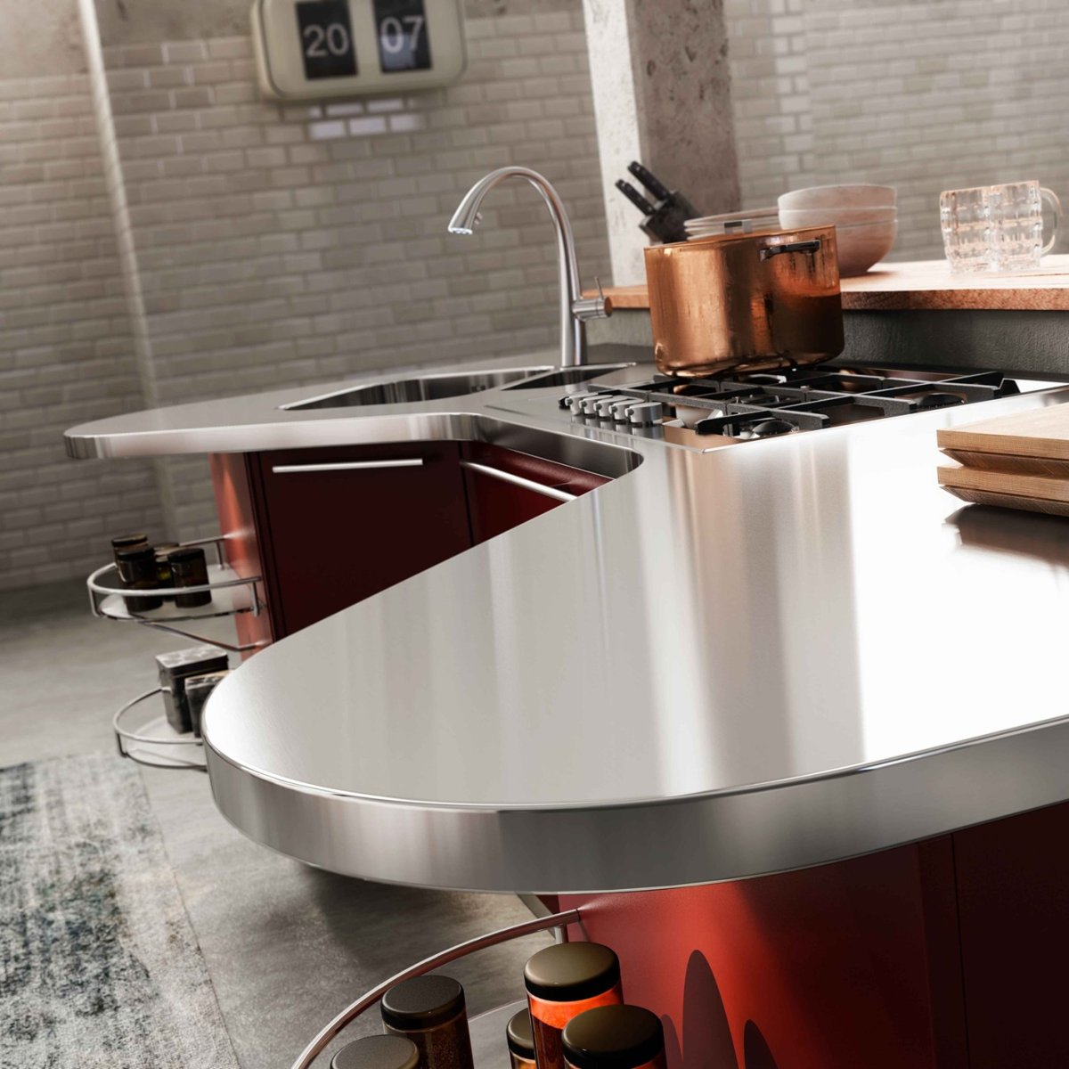 Кухня с островом