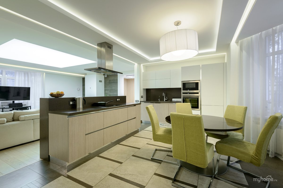 Трековые светильники в квартире