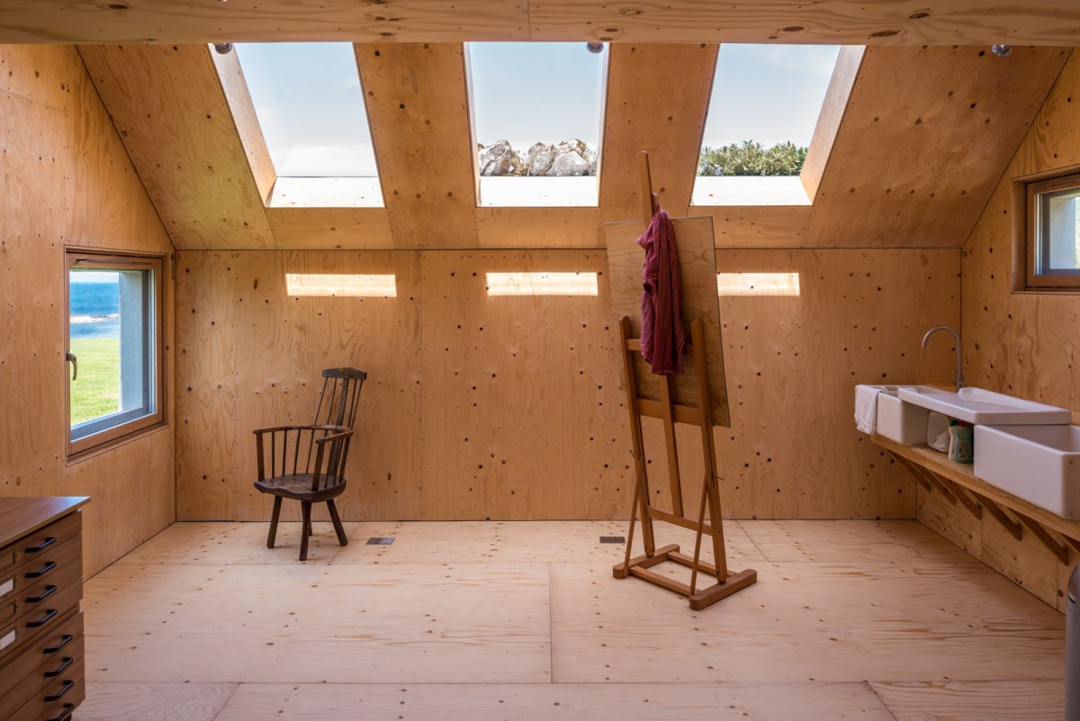 Скандинавский стиль в интерьере барнхаус