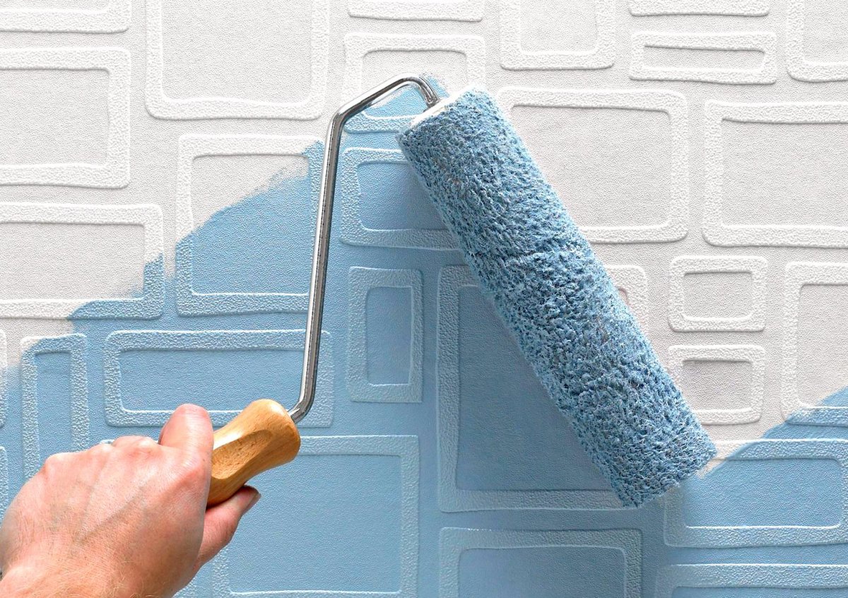 Флоковое покрытие стен