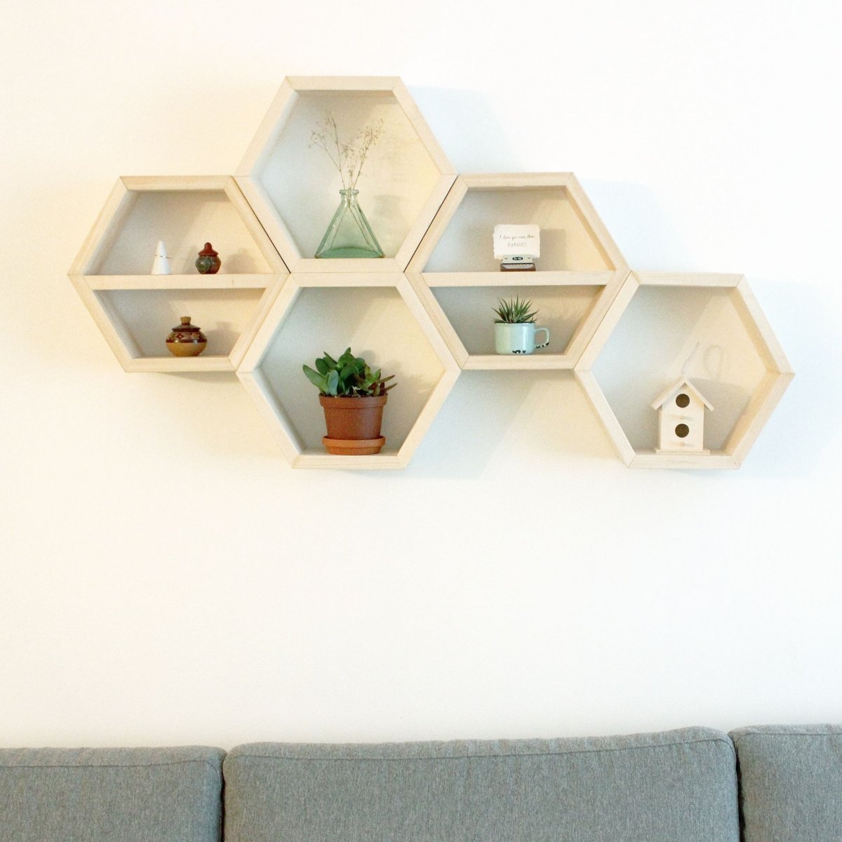Гексагон полка икеа