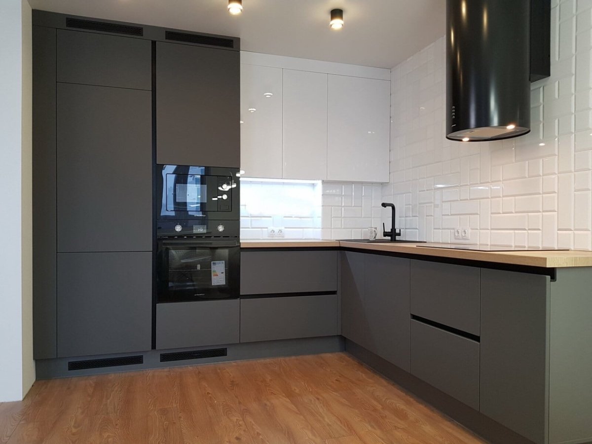 Кухня со встроенной техникой