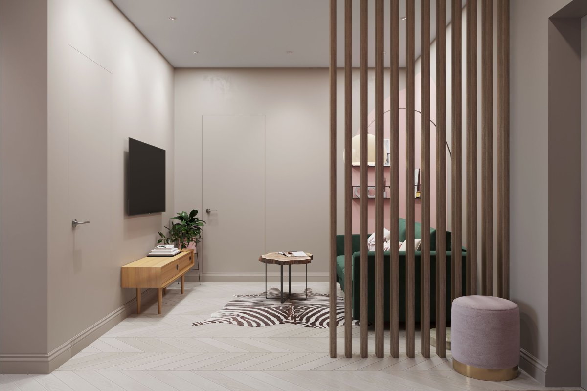 Реечные перегородки баффели