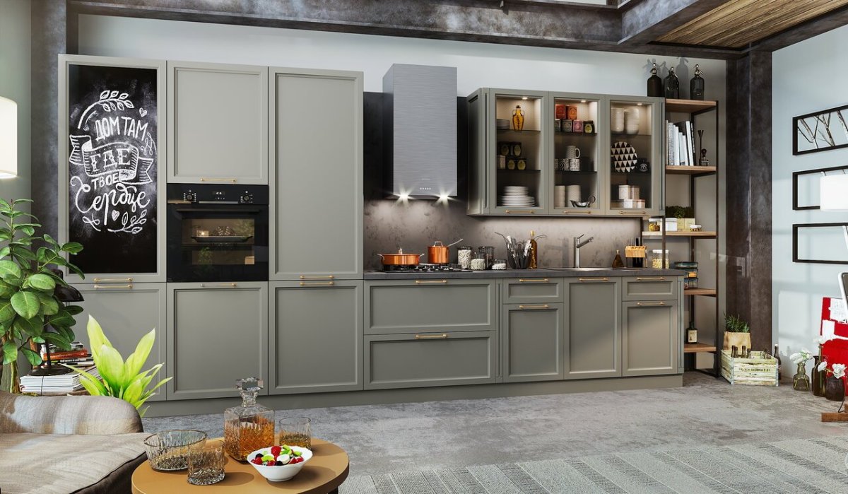 Кухня Наполи мебель Черноземья