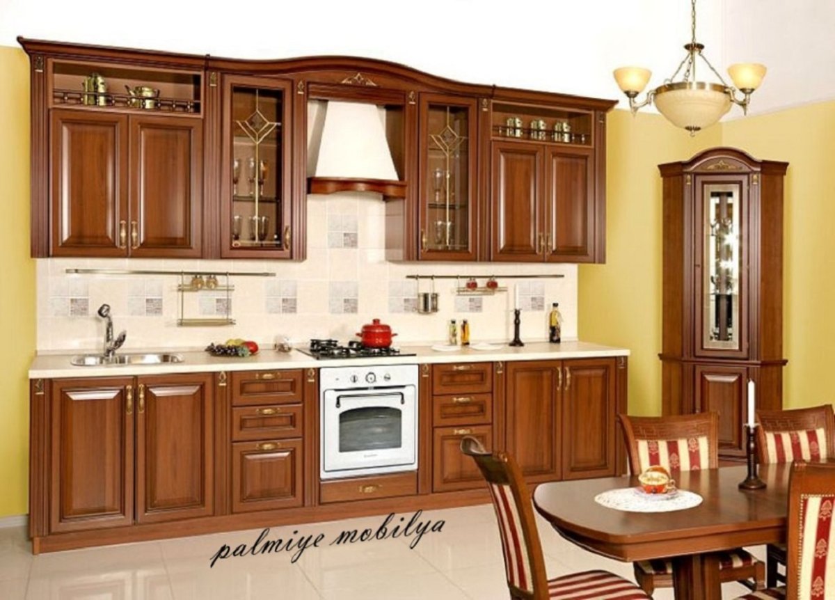 Красивая кухонная мебель